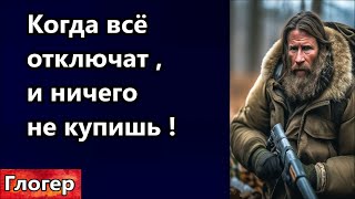 Когда всё отключат и в магазине уже не купишь ! Впаривают нам любой бред ! Советы выживальщика !