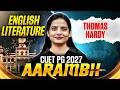 CUET PG English Literature 2026 | CUET PG English Thomas Hardy #cuetpg2027