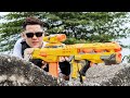 Nerf guns war  nerf gun moder new swat seal team fight dangerous criminal group