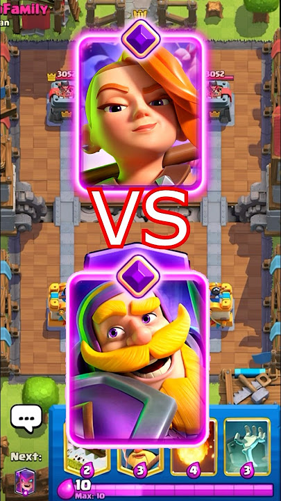 EVOLVED VALKYRIE VS EVOLVED KNIGHT! #clashroyale #shorts