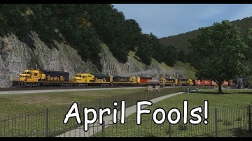 Trainz Runby: ATSF Manifest Passing The Horseshoe Curve
