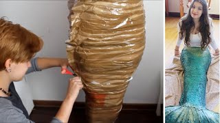DIY Silicone Mermaid Tail Tutorial #3 - Dummy For The Tail