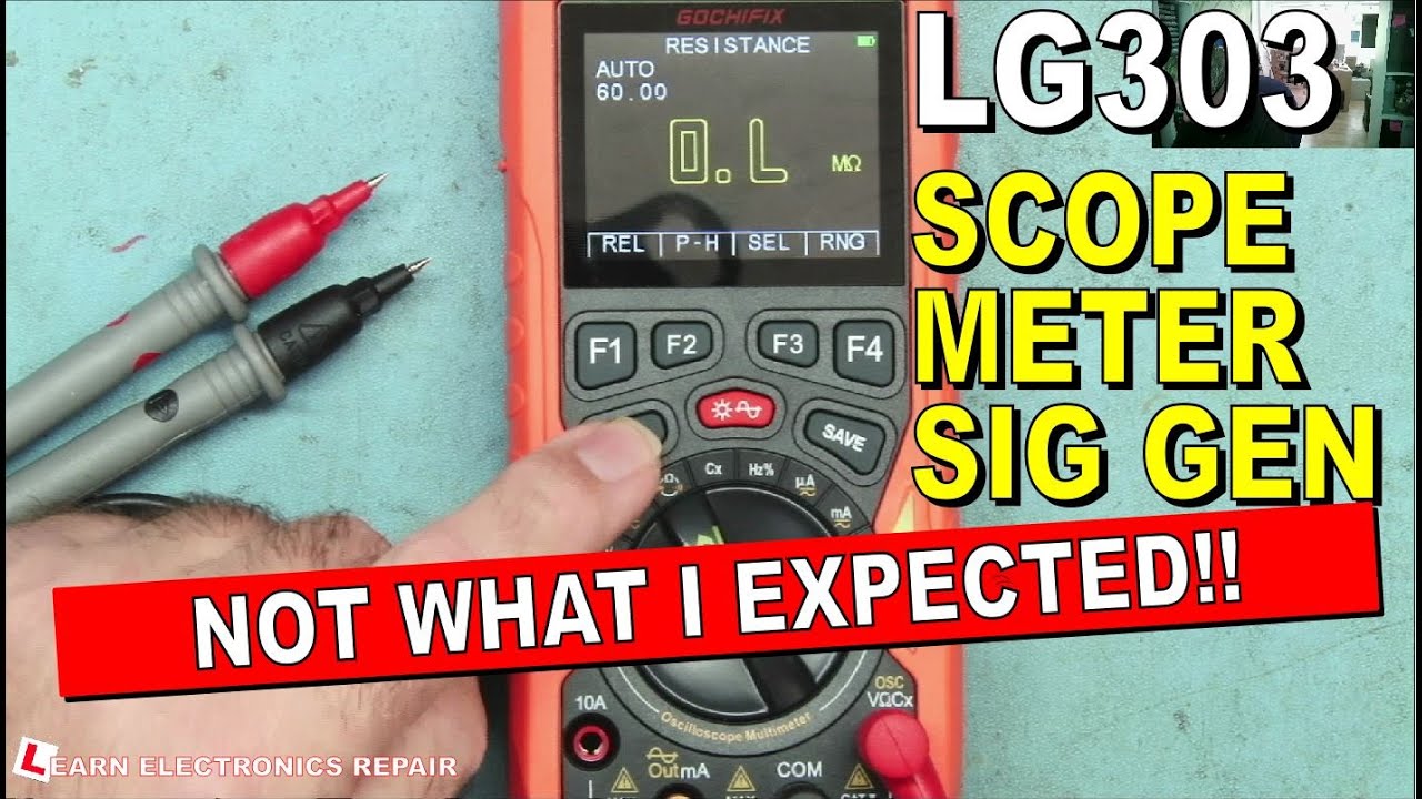 This GochiFix 3in1 Handheld Oscilloscope was not what I expected