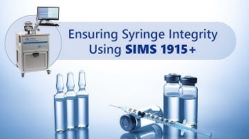 Ensuring Syringe Integrity Using SIMS 1915+
