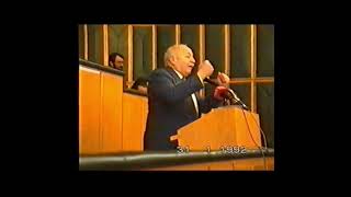 Erbakan Bir Toplantıya Bir Öğretmen Geliyorsa Ona Büyük Saygı Göstermek Lazım - 1992 Refah Partisi
