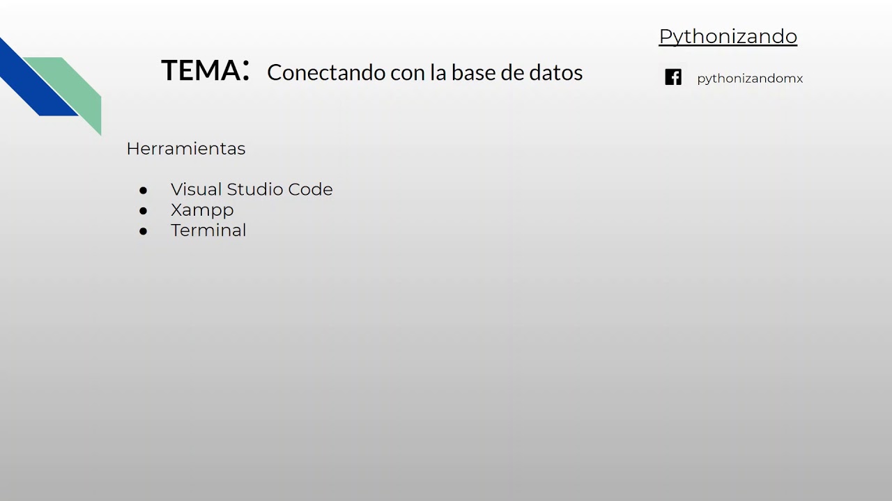 Curso de Python 3 | 34- Conectando con la base de datos - YouTube