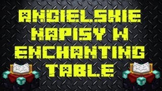 Minecraft - Zmiana języku w enchant table