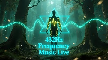 432hz Frequency Music Live | Deep Sleep Healing & Relaxing Meditation Music