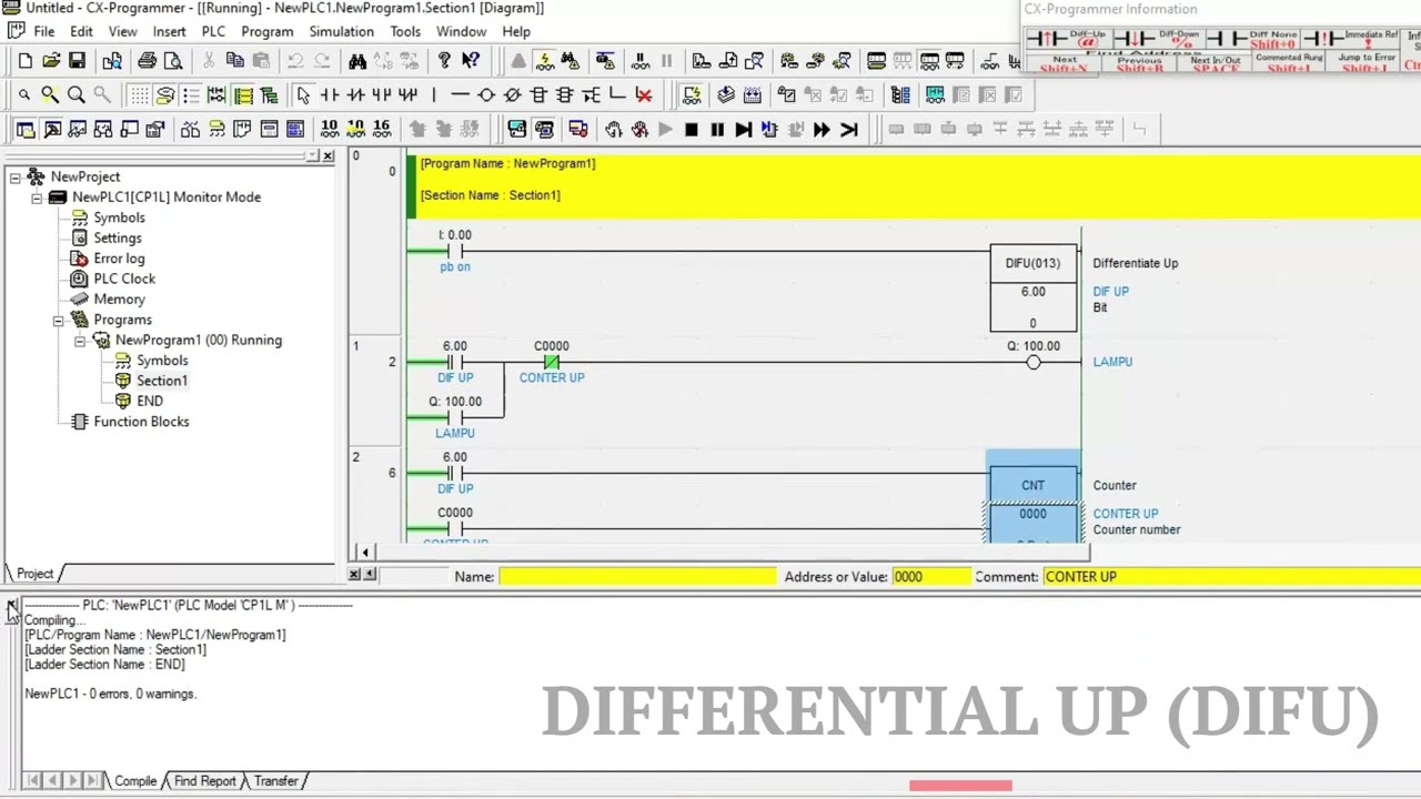 CARA MENGGUNAKAN FUNGSI DIFFERENTIAL UP (DIFU) YouTube