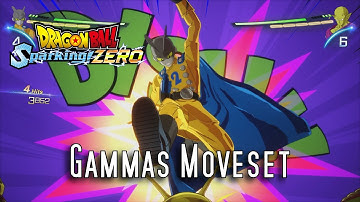 Dragon Ball Sparking ZERO Gammas Moveset