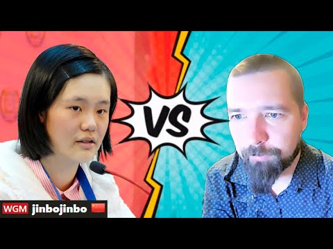 Эта китаянка не прощает ошибок! Шахматы блиц