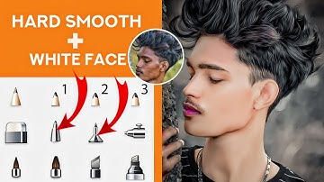 Autodesk Sketchbook Face Smooth Full Tutorial | Face Smooth Photo Editing Full Tutorial
