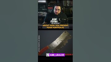 be mindful on how you present your portfolio #digitalart #gamedev #vfx #3d #videogames