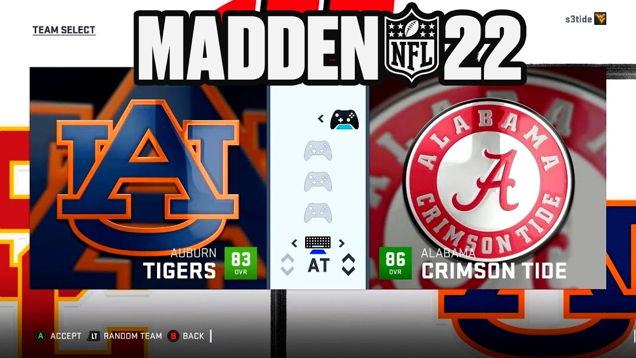 How to Play as COLLEGE FOOTBALL Teams in Madden 22 YouTube