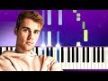 Justin Bieber - Intentions ft. Quavo (Piano Tutorial)