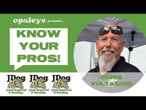 Know Your Pros: Chris Vultaggio of J Dog Junk Removal & Hauling