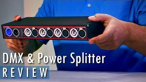 Swisson XSH Hybrid Splitter DMX & Power Booster Review