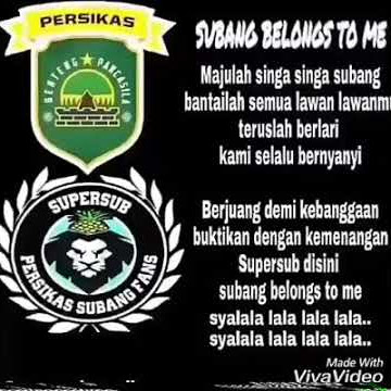 Chant Supersub Persikas Subang