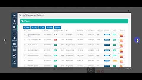 Free Download Zal - ISP Management System