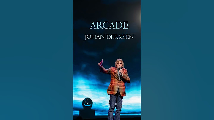 Johan Derksen - Arcade 🌝