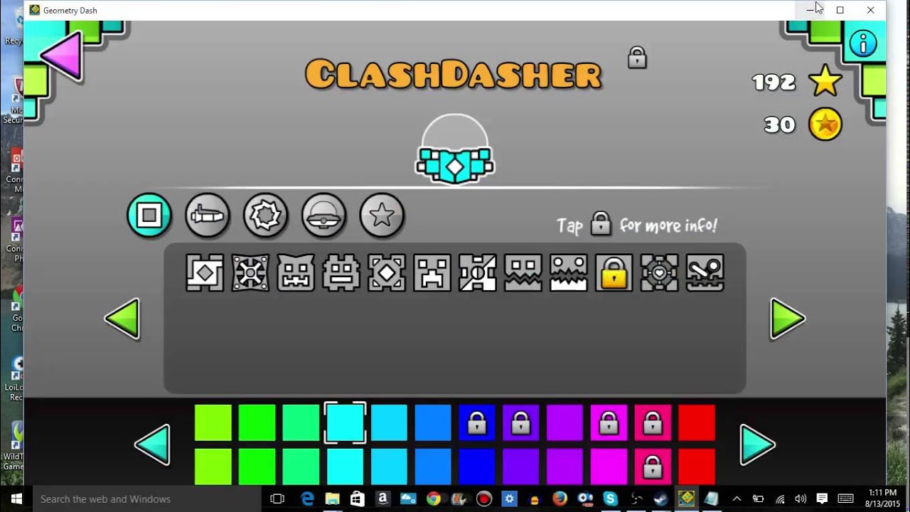 Geometry dash читы на скины