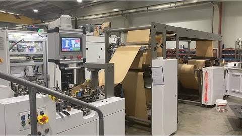 Double layer/ Two Loading Stations B220 Flour Paper Bag Making Machine