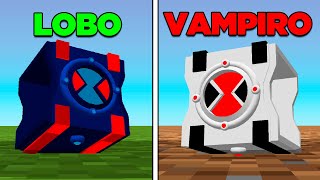 OMNITRIX LOBISOMEN vs VAMPIRO NO BEN 10