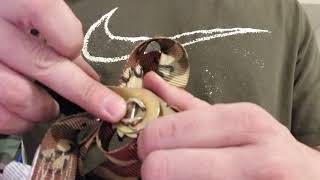 Part 2 unbinding a ratchet strap