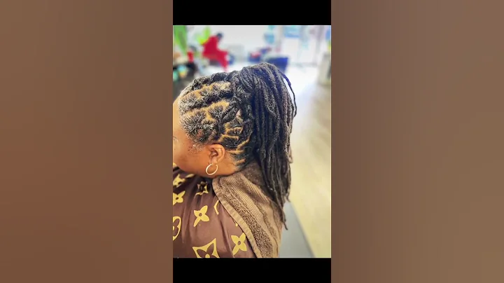 Jolivette's Locs: Hair styled by Ms. Jacqui at Diversity Hair Salon Burlington VT.