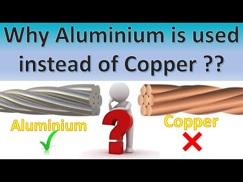 Why Aluminium is preferred over Copper ?? || Aluminium vs Copper || Power System