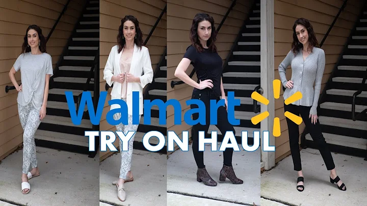 HUGE WALMART TRY ON HAUL FEBRUARY 2021 *affordable spring transition fashion*