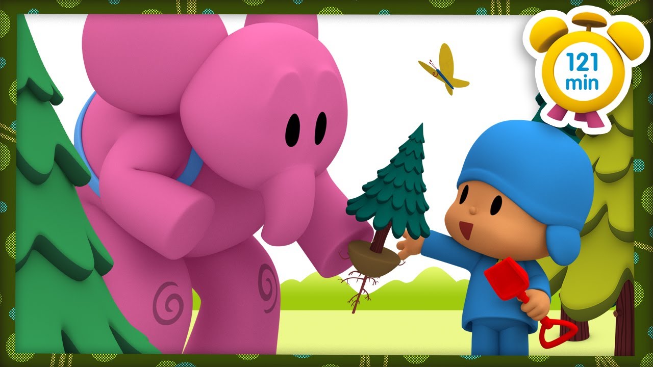 🚜 POCOYO em PORTUGUÊS do BRASIL - Um Trator Na Fazenda [121 min] DESENHOS  ANIMADOS para crianças 