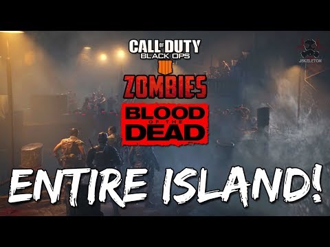 Black Ops 4 Zombies Blood Of The Dead Map Much Bigger Than Mob Of The Dead Youtube
