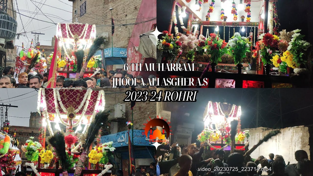 Azhar Rohri 6th Muharram Jhoola ALi Asgher Rohri | Volume | 2024-1445 Rohri Azadari ...