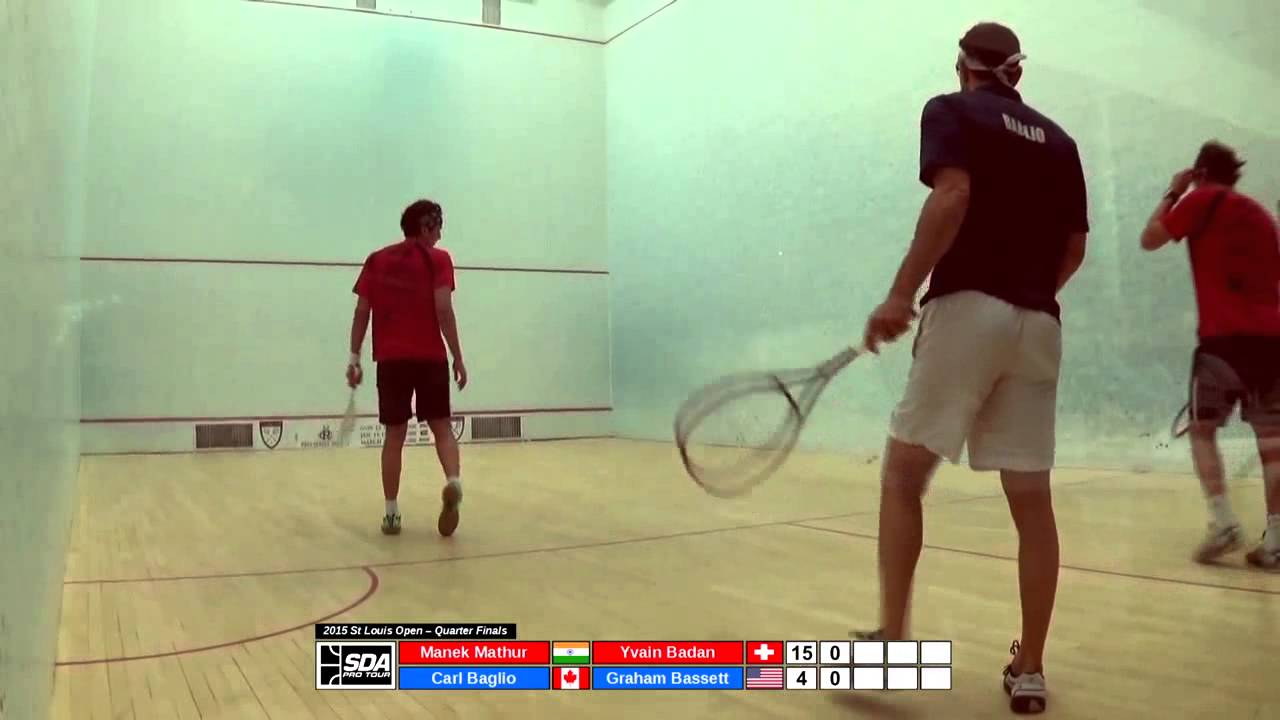 2015 St. Louis Open - Quarters - Mathur/Badan vs. Baglio/Bassett