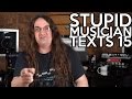 Stupid Musician Texts 15 | SpectreSoundStudios