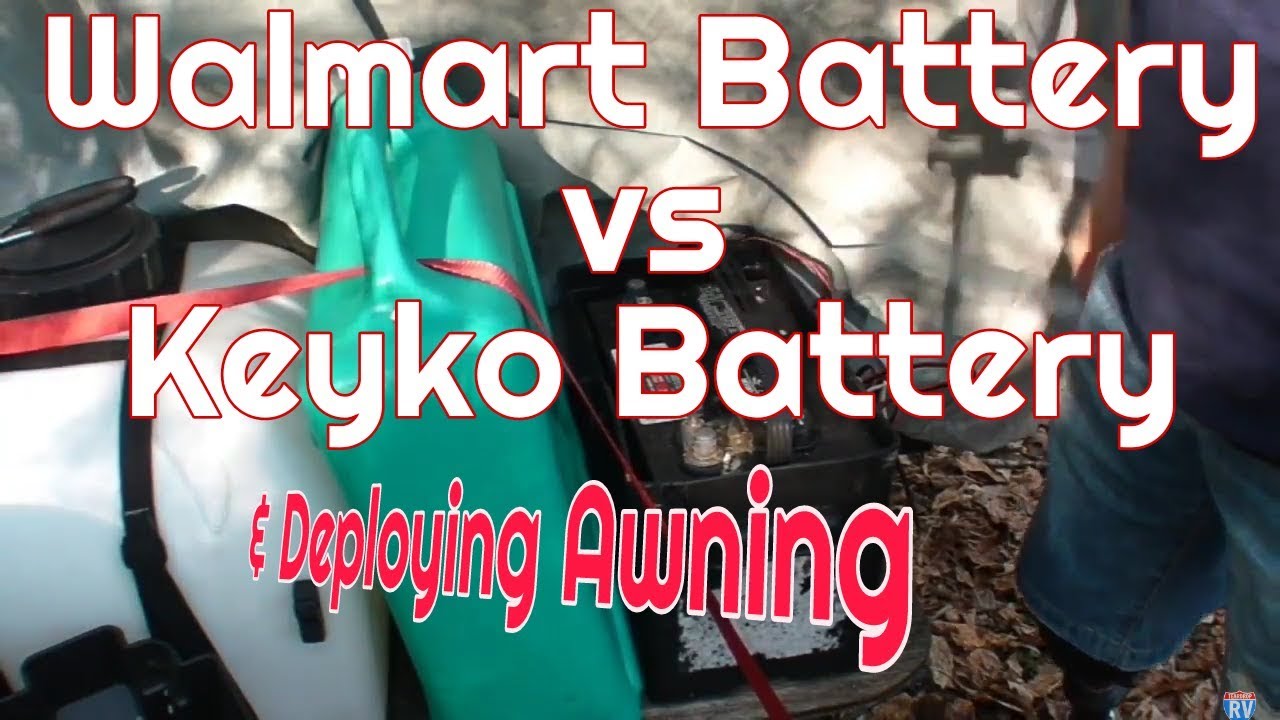 Walmart Deep Cycle Vs True Solar Deep Cycle Deploying Awning