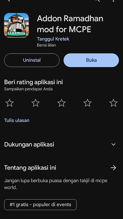 cara memasang mod pack Minecraft ramadan untuk part 2 ada di channel