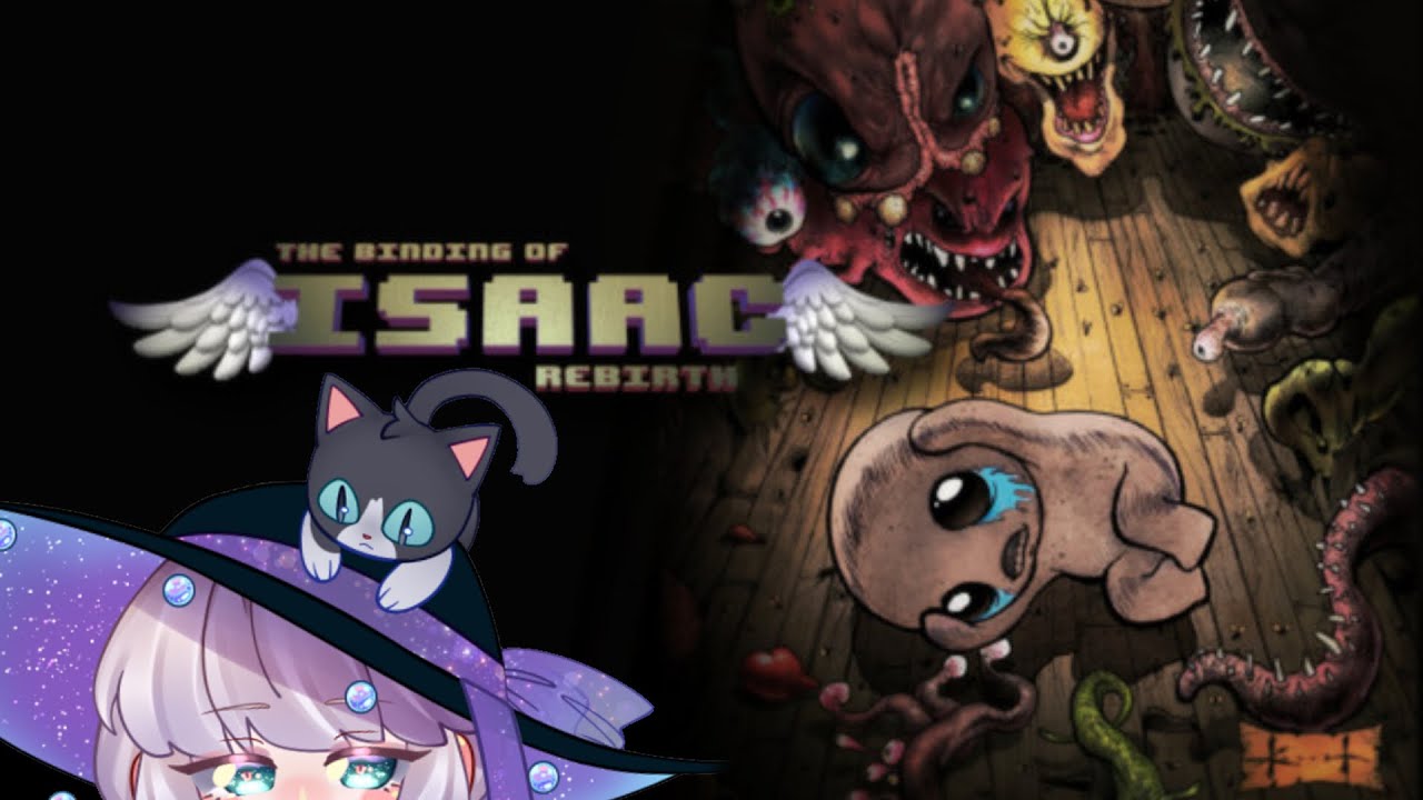 Isaa Rying 【The Binding of Isaac】crying my way down the basement - YouTube