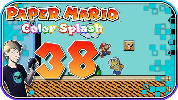 Paper Mario: Color Splash - Part 38: Familiar Retro Bliss! (SMB3 Level!)