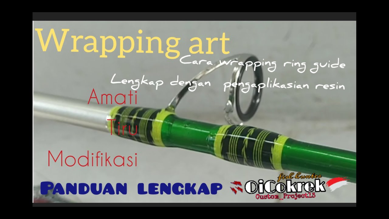 wrapping ring guide joran ✓ wrapping art ✓ cara resin joran #new #guwondolboncos #viral #new