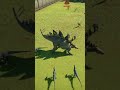 Stegosaurus VS 10 Blue Raptor