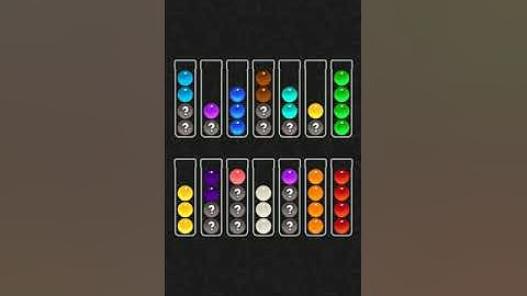 Ball Sort Color Water Puzzle Solution Level 615
