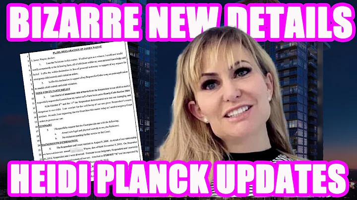 BIZARRE New Details! Heidi Planck Missing Woman in...