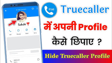 Truecaller profile hide kaise kare | Truecaller profile photo hide