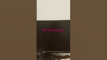 MY FIRST LOOP #loop #short #ytshorts #yt #loopshorts