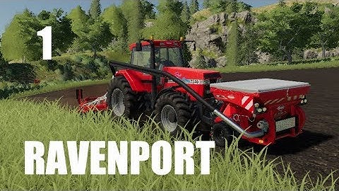Farming Simulator 19 Timelapse / FS19 Ravenport  EP1