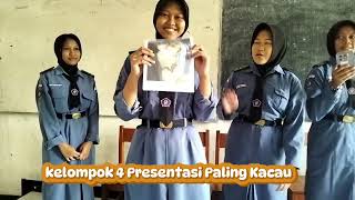 Menyusun teks anekdot dalam bentuk naskah drama anekdot yang dipresentasikan XTJKT2 Tahun 2025