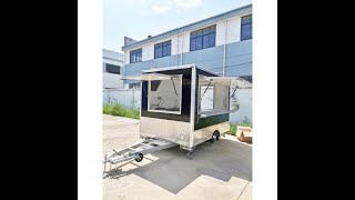 10 ft Boxer Model Food Trailer Cart  Arete Food Trailers