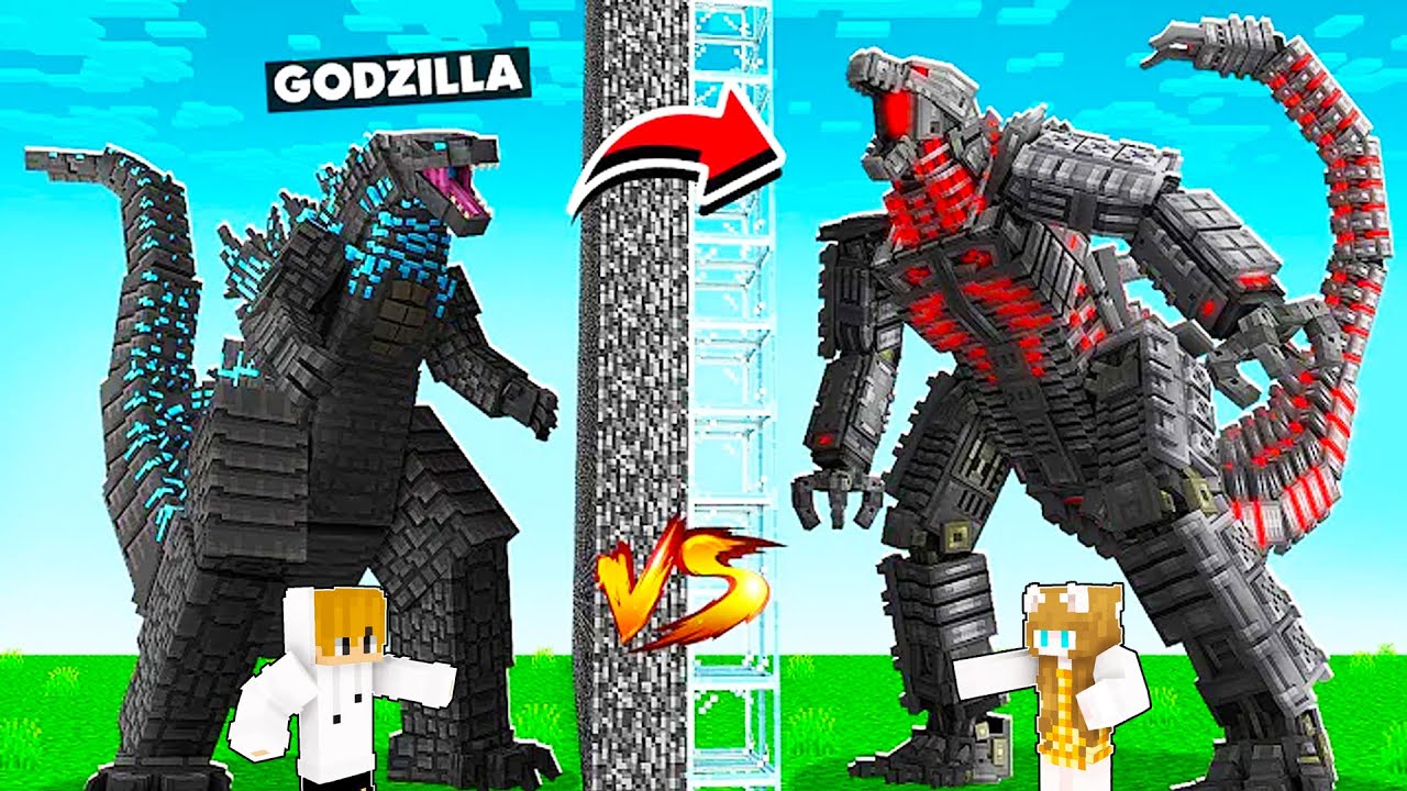 I Summoned GODZILLA In Minecraft Mob Battle !!! ( Tagalog )